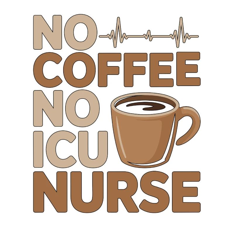 Infirmière en soins intensifs sans café, pas de réponse rapide Amoureuse du café