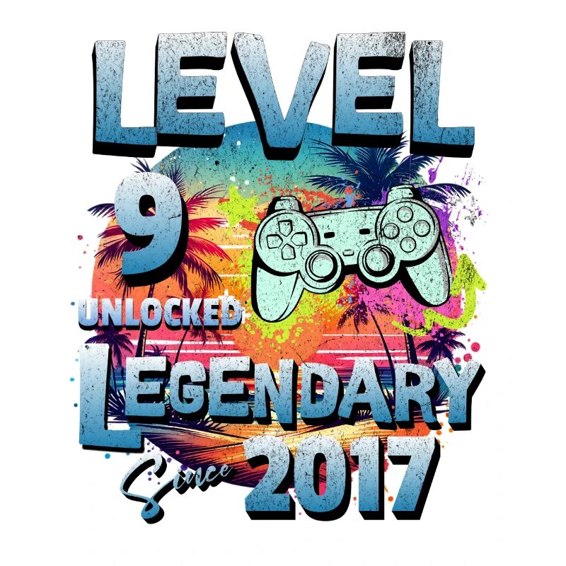 Level 9 years Unlocked since 2017 Birthday