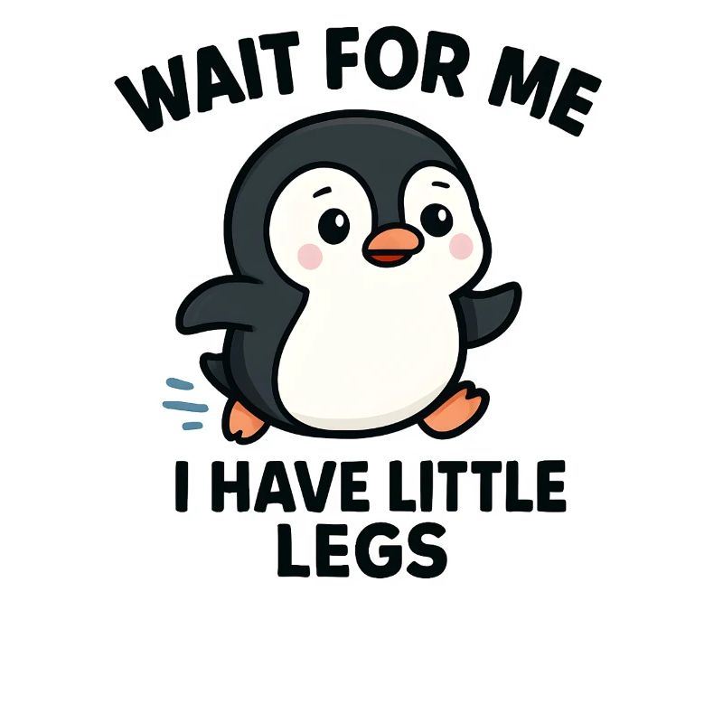 Pinguin Spruch Humor Meme Lustig Geschenkidee