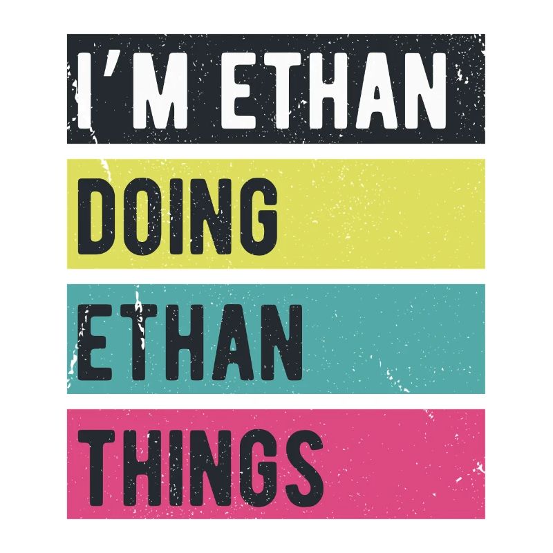 Ich bin Ethan bei Ethan Things Retro Colors