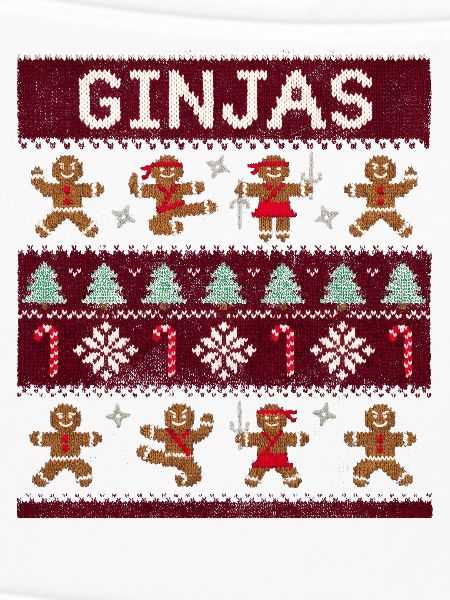 Ginjas Lebkuchen-Weihnachtspullover