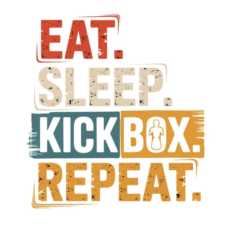 Mange Sommeil Kickbox Répéter