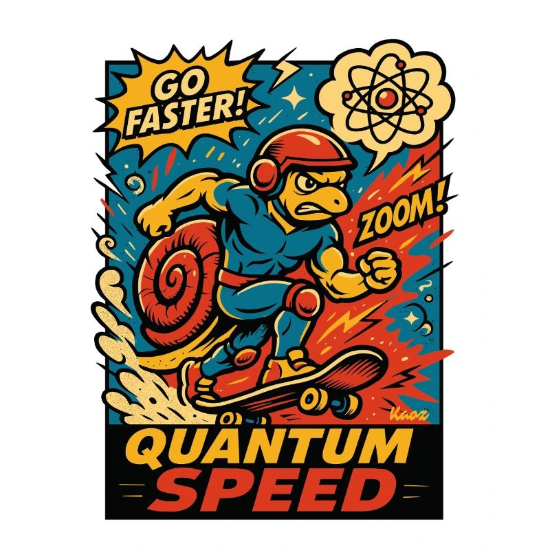 Quantum Speed Turtle Skateboard