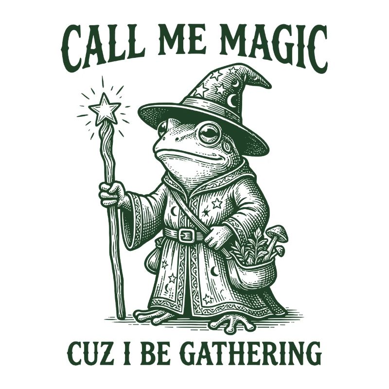 Call me Magic cuz I be Gathering – Frog Wizard