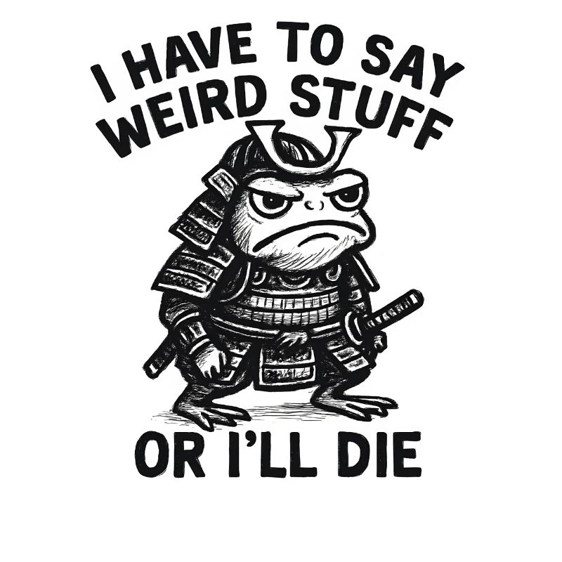Frog Saying Meme Humor Funny Gift Idea