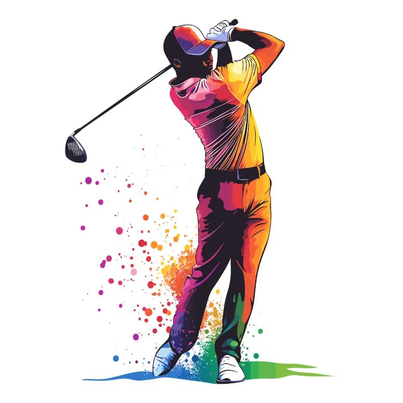 Golf-Schwung