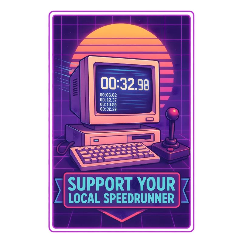 Speedrunner supporten | Retro Gaming Timer