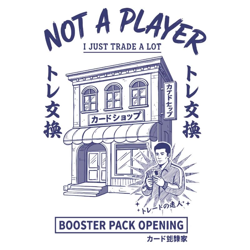 Je ne suis pas un joueur, j’échange juste beaucoup de boosters pack