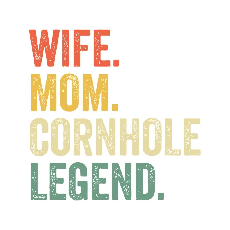 Ehefrau-Mama Cornhole-Legende