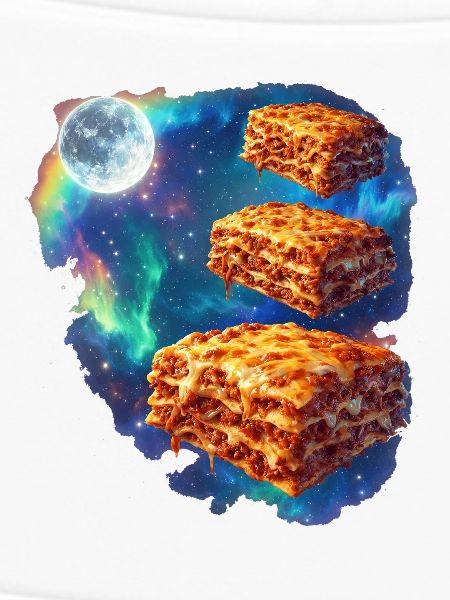 Weltraumlasagne im Sternennebel