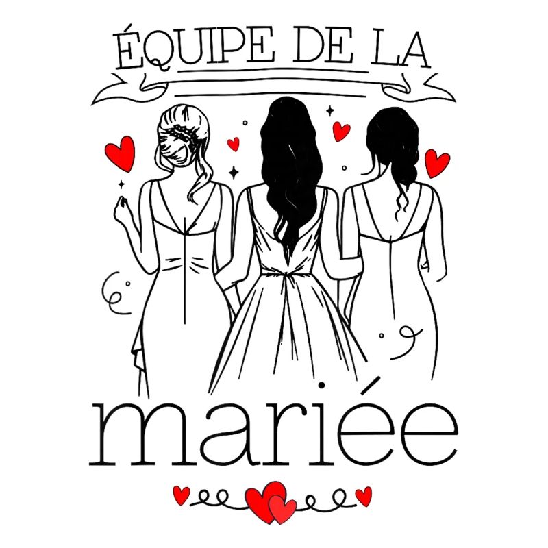 Bride Team Surprise Girlfriends Team Bride EVJF