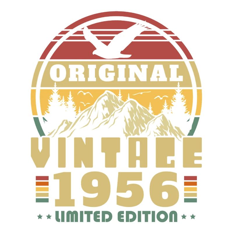 1956 Vintage Retro Geburtstagsgeschenk