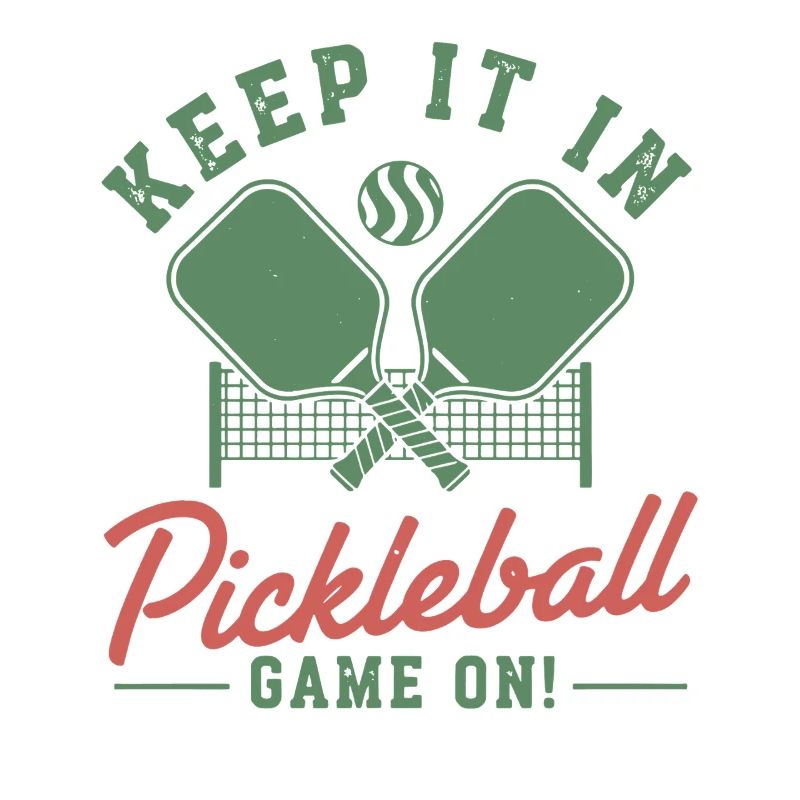 Pickleball Keep It In Game On funny player pickle