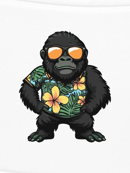 Gorilla Comic Urlaub