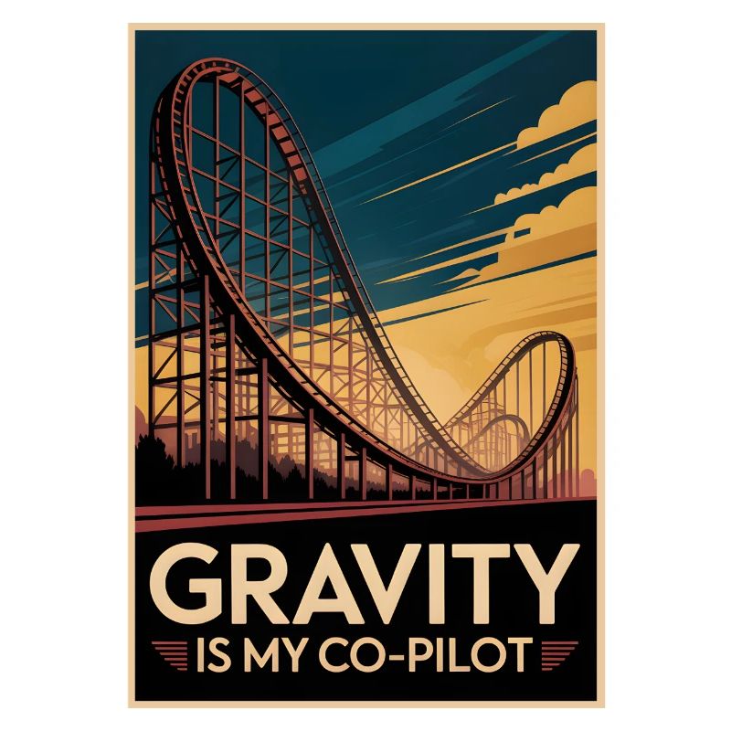 Gravity as a passenger | Roller coaster