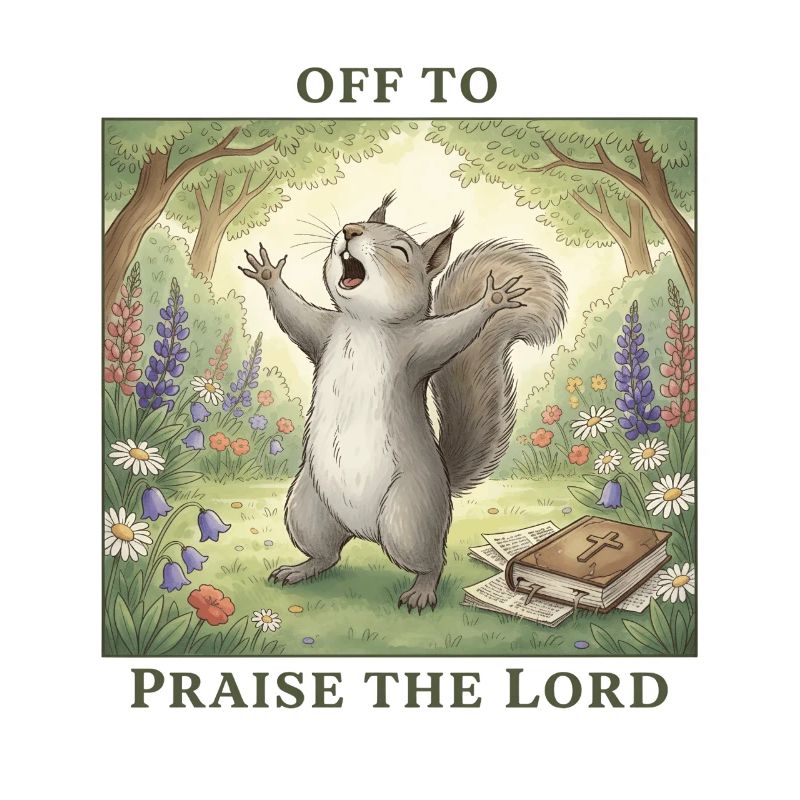 Auf, Um Den Herrn Zu Preisen Christ Eichhörnchen
