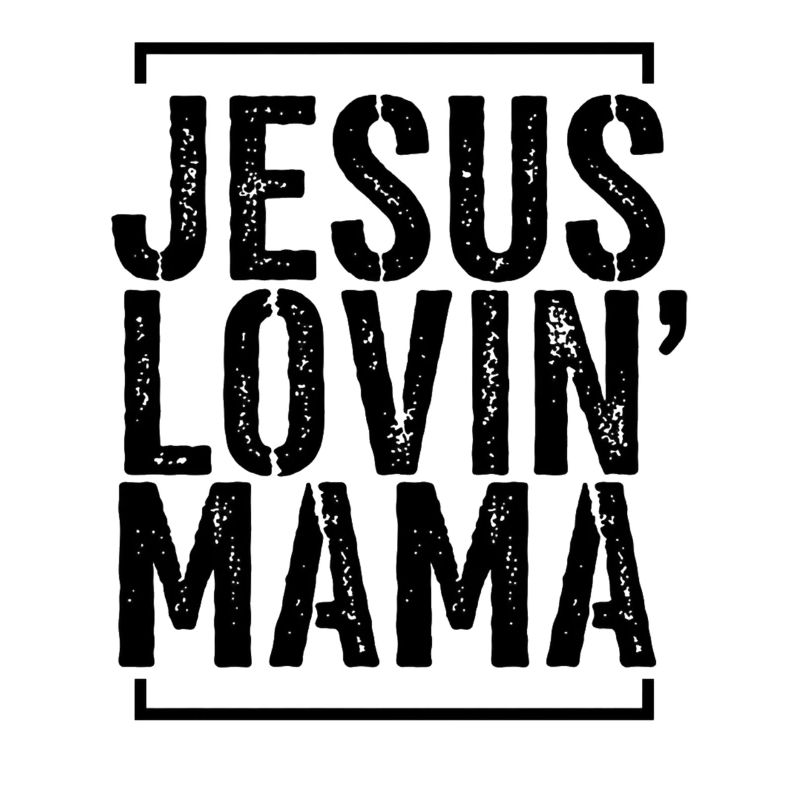 Jesus liebende Mutter Jesus loving Mama Muttertag