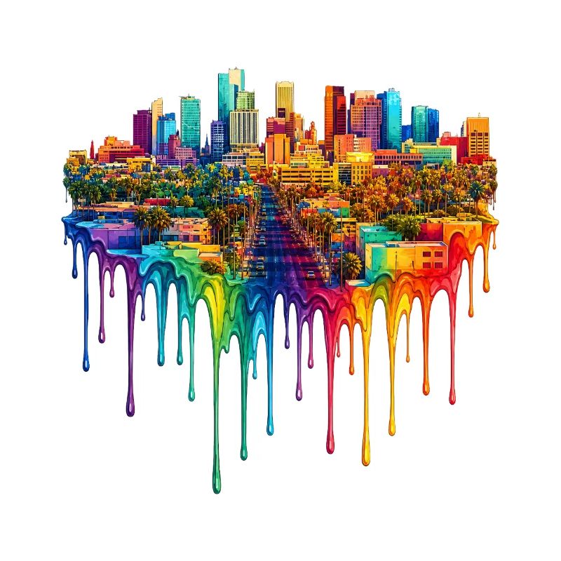 Mesa Arizona Dripping Art