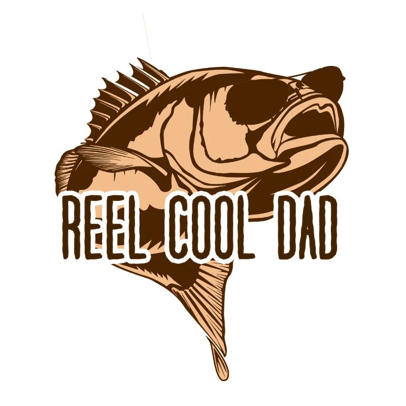 Reel Cool Dad – Bester Angler-Papa
