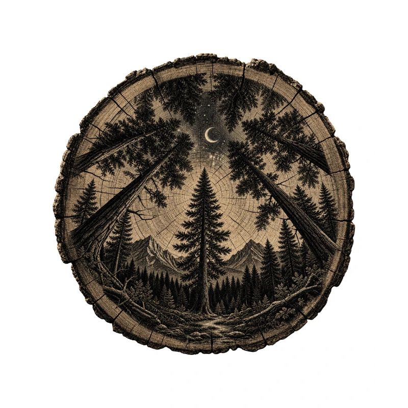 Cercle de la Forêt au Clair de Lune