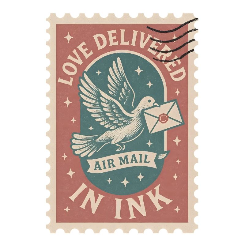 Liebe in Tinte | Air Mail Briefe