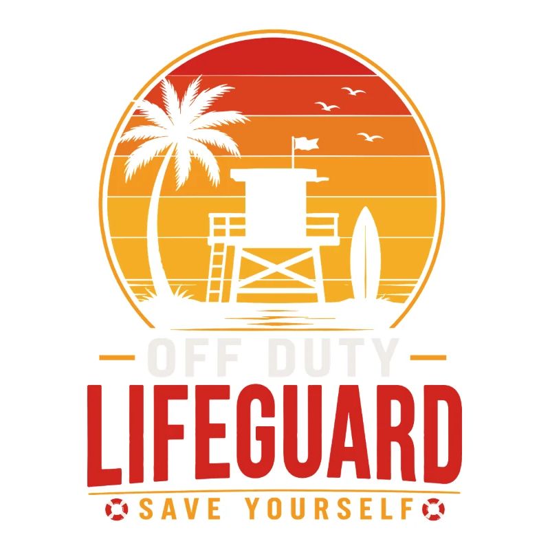 Off Duty Lifeguard Sunset