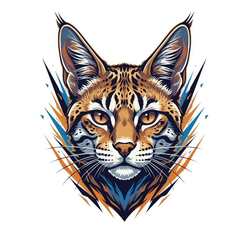 Wildcat dans le style néon