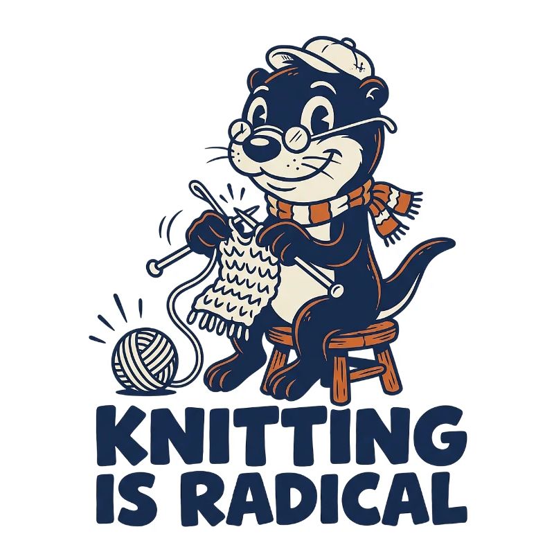 Radical Knitting Otter