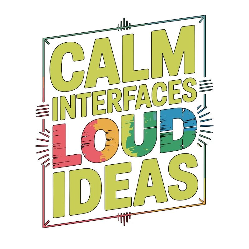 UX/UI Designer Calm Interfaces Loud Web Designer
