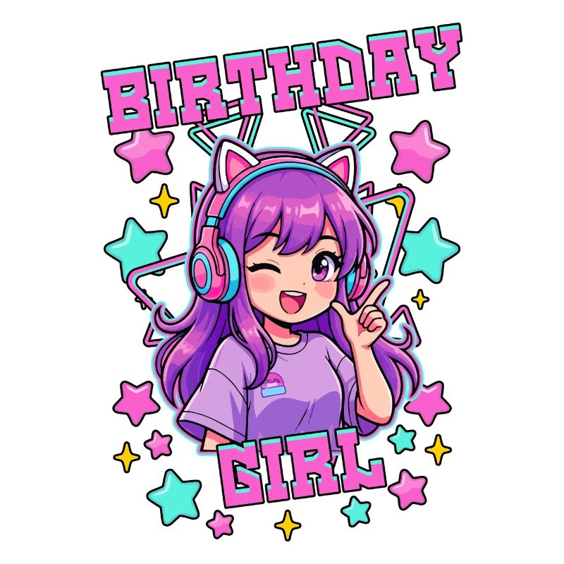 Fille d’anniversaire Pop coréenne Anniversaire K Pop