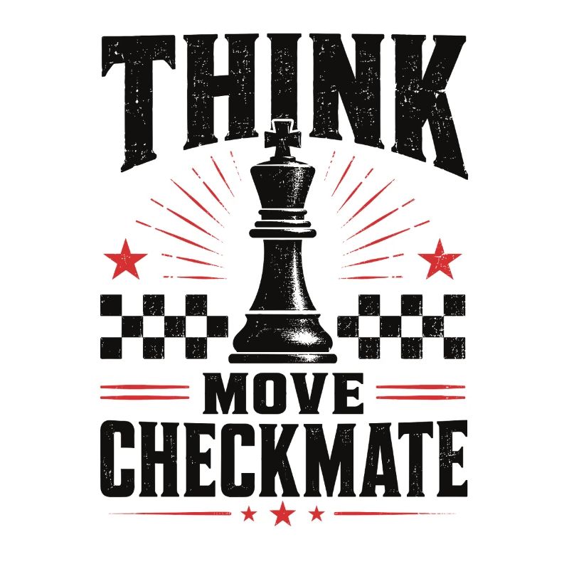 Chess Think Move Checkmate Shirt