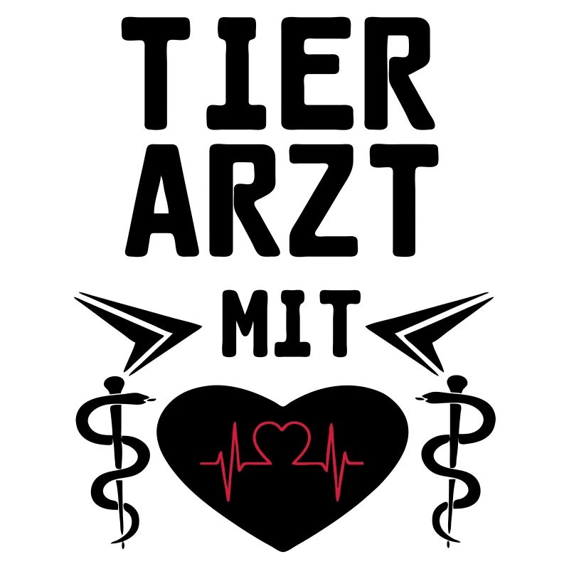 Tierarzt mit Herz Geschenk