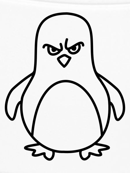 lustiger pinguin