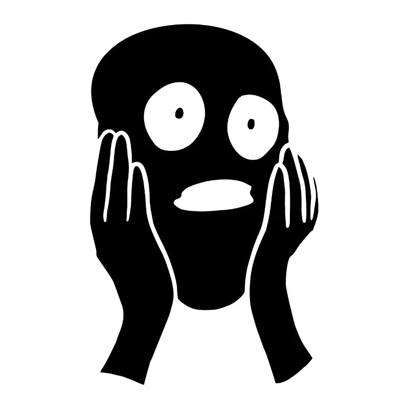 Gesicht der Angst
