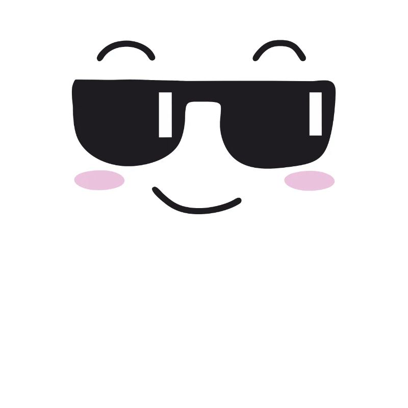 Sonnenbrille lachen Gesicht