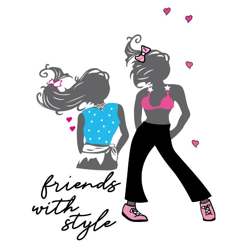 Filles, Amis, Mode