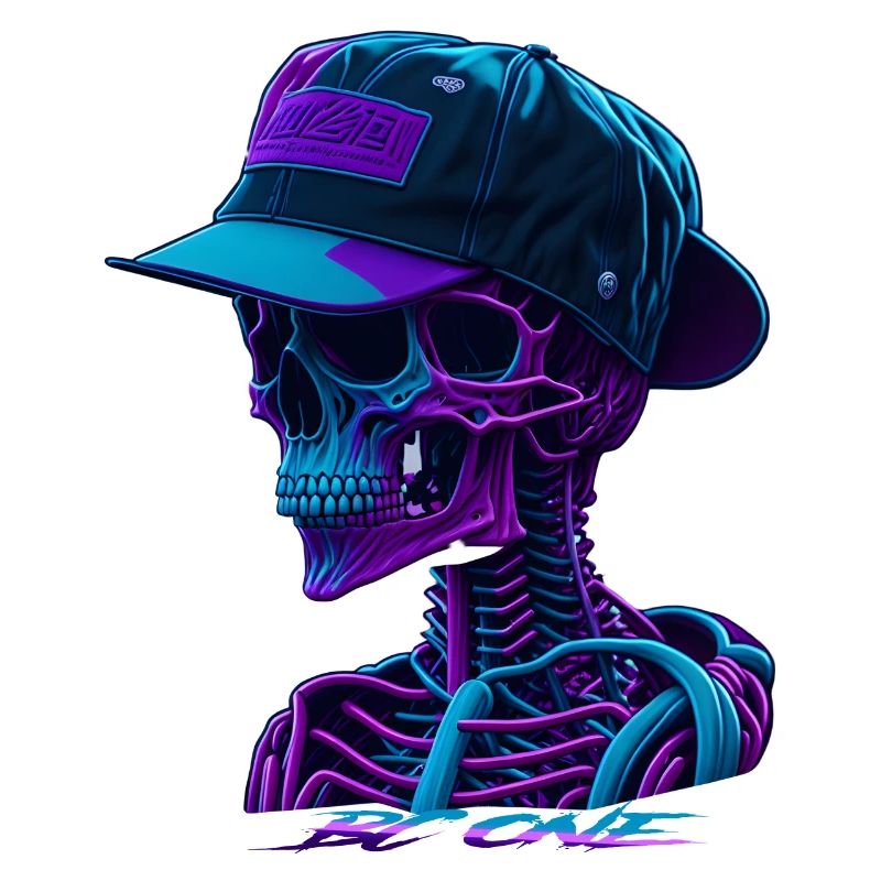 Skeleton with cap