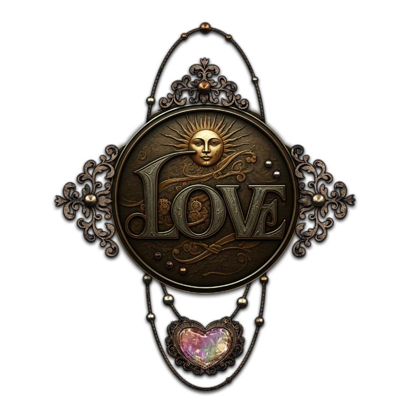 Das Emblem der Liebe.