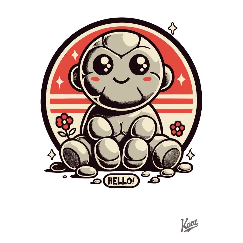 Hello! Cute Stone Monkey