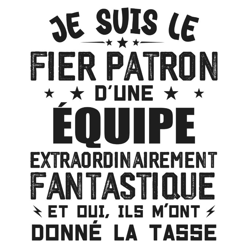 Ich bin stolzer Chef eines Teams