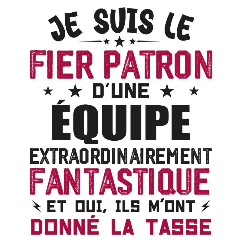 Ich bin stolzer Chef eines Teams