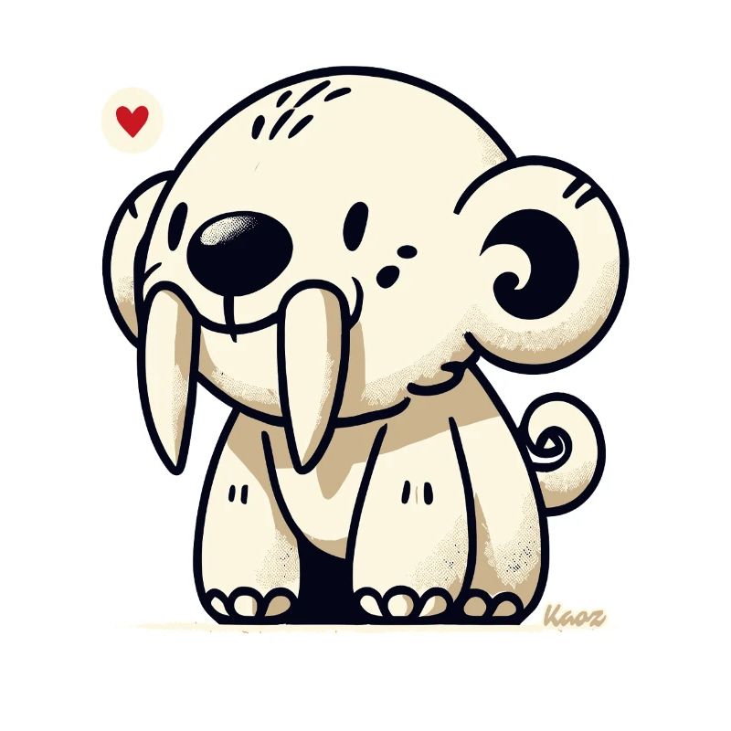 Cute Sabertooth Animal
