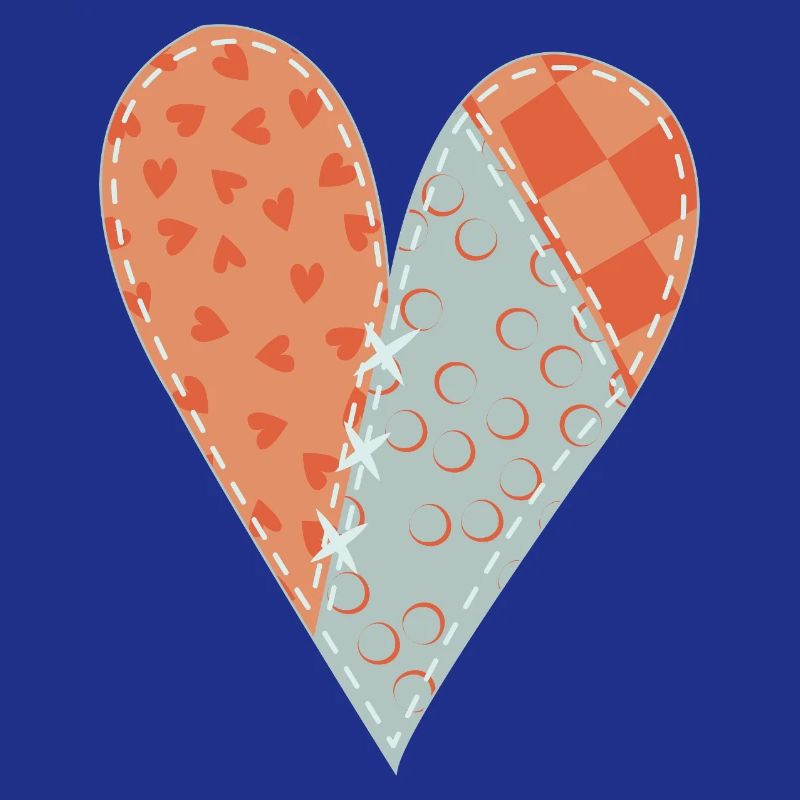 Coeur Patchwork No12