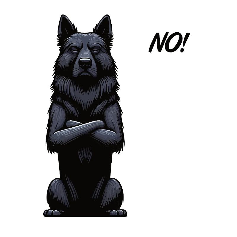 No Black Shepherd Shepherd Owner