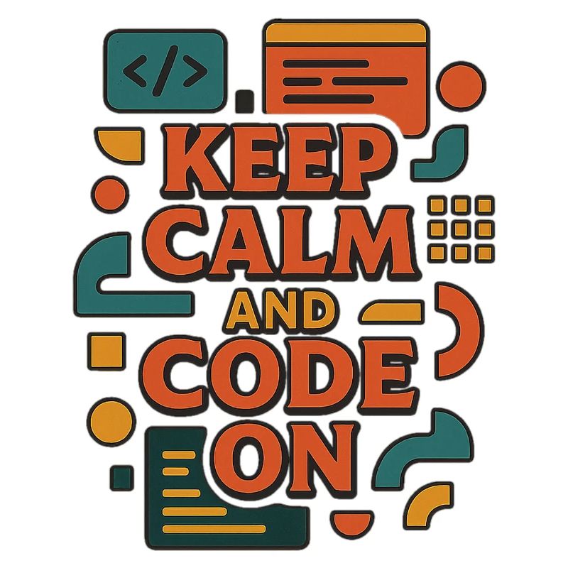 Reste calme et code activé – Chemise de codeur drôle