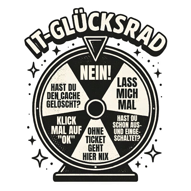 IT-Glücksrad Tech-Wortwitz Runde