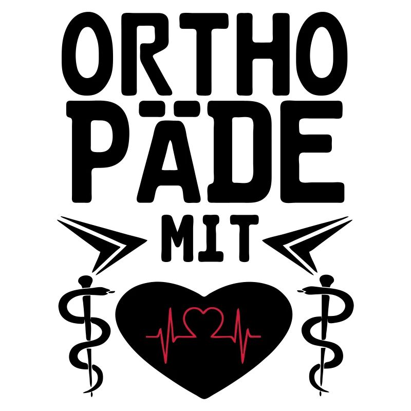 Orthopäde mit Herz Geschenk