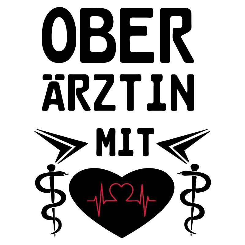 Oberärztin mit Herz Geschenk