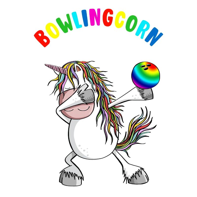 Bowlingcorn - Dabbing Unicorn Bowling - Dab