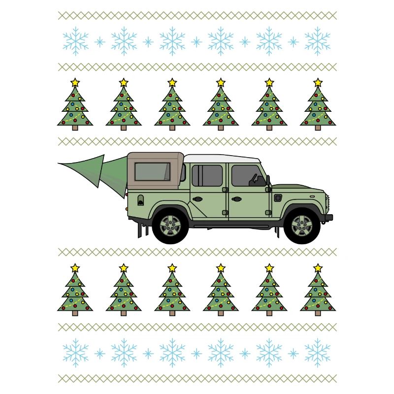 Defender Pickup - Christmas Tree